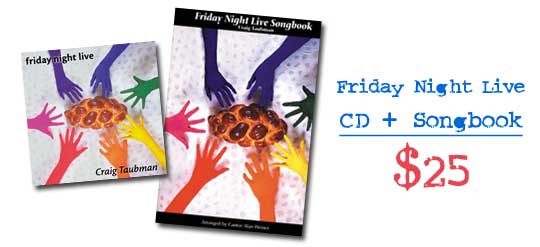 Friday Night Live CD + Songbook for $25