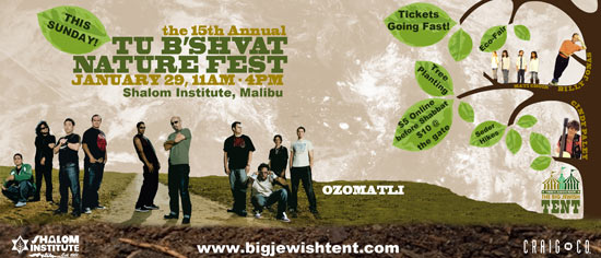 15th Annual Tu B'Shvat Nature Fest - This Sunday!